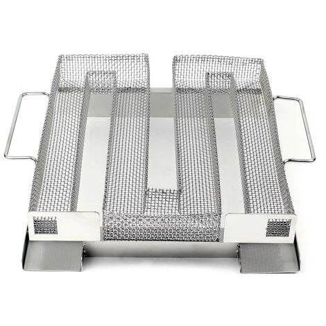 Générateur De Fumée Froide 22,5x22,5x5,5cm Fumaison Fumoir Acier Fin Accessoires BBQ Smoker 4 Générateur De Fumée Froide 22,5x22,5x5,5cm Fumaison Fumoir Acier Fin Accessoires BBQ Smoker – Image 2