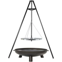 Gril à Trépied Noir 172 Cm BBQ TRIPOD RedFire 9 Gril à Trépied Noir 172 Cm BBQ TRIPOD RedFire -Jardin Calme Soldes Magasin 4336308 3