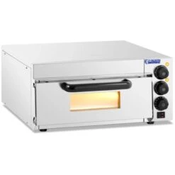 Four à Pizza Four à Tarte Flambée 1 Chambre De Cuisson 2 000 W Ø 36 Cm