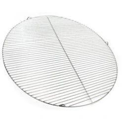 Grille Acier Inoxydable Ronde 80 Cm Barbecue à Charbon De Bois /à Gaz Barbecue Avec Grill Pivotant