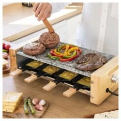 Raclette Cheese-grill 8600 Wood Allstone Cecotec -Jardin Calme Soldes Magasin 44673063 4