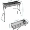 Barbecue à Charbon Femor, Barbecue Pliant Portable, BBQ De Table En Acier Inoxydable, Pour Barbecue De Jardin, Extérieur Camping Et Pique Nique, AVCE Poêle à Frire Antiadhésive (pour 5-10 Personnes) 2 Barbecue à Charbon Femor, Barbecue Pliant Portable, BBQ De Table En Acier Inoxydable, Pour Barbecue De Jardin, Extérieur Camping Et Pique Nique, AVCE Poêle à Frire Antiadhésive (pour 5-10 Personnes) -Jardin Calme Soldes Magasin 44908657 1