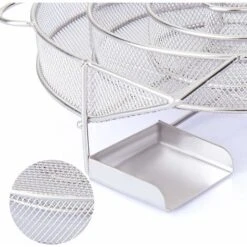 Générateur De Fumée Froide Pour Fumoir Fumage Viande Poisson ,Grille Barbecue 25X18X4cm Fontainebleau Argent 9 Générateur De Fumée Froide Pour Fumoir Fumage Viande Poisson ,Grille Barbecue 25X18X4cm Fontainebleau Argent -Jardin Calme Soldes Magasin 44932034 3