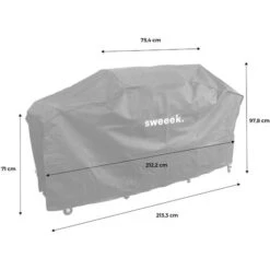 Housse En Polyester Et PVC Pour Barbecue Au Gaz D'Artagnan -Jardin Calme Soldes Magasin 459417 4