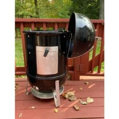 GFTIME Accessoire De Support De Couvercle Coulissant Adapté Aux Barbecues à Charbon De Bois Ø 47 Et 57 Cm, Gril Glisser Un Couvercle Latéral Accessoires De Barbecue Acier Inoxydable -Jardin Calme Soldes Magasin 47248746 5