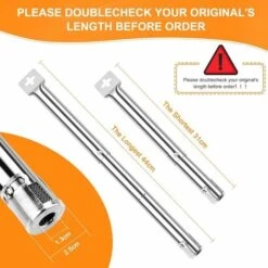 GFTIME Universal 31 à 44CM Brûleur Et 30 à 72 CM Plaque Chauffante Pour Campingaz, Charbroil, Landmann Et La Plupart Des Grils, Acier Inoxydable Barres Flavorizer Et Brûleur Pièce De Rechange De Gril à Gaz, 3 En Pack -Jardin Calme Soldes Magasin 47364290 2
