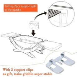 GFTIME 38,9 X 27,3CM 7645 Grille De Cuisson Pour Gril Weber Q200 Q220 Q2000 Q2200 Modèles De Gril, Grille De Gril En Fonte Accessoire De Rechange Pour Gril à Gaz Pour Weber 65811, Paquet De 2 10 GFTIME 38,9 X 27,3CM 7645 Grille De Cuisson Pour Gril Weber Q200 Q220 Q2000 Q2200 Modèles De Gril, Grille De Gril En Fonte Accessoire De Rechange Pour Gril à Gaz Pour Weber 65811, Paquet De 2 -Jardin Calme Soldes Magasin 47364298 4