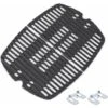 GFTIME 32,2 X 21,6cm 7644 Grille De Cuisson En Fonte Accessoires Pour Barbecue Weber Q100, Q1000, Q1200, Q1400 Grille à Gaz Pièces De Rechange, Ne Convient Pas Aux Grilles De La Série Weber Q200 Q300, Paquet 2 -Jardin Calme Soldes Magasin 47364308 1