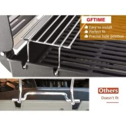 GFTIME 63,5cm 7641 Grille De Cuisson Pour Weber Spirit 300 Series 3 Brûleurs Spirit E-310 E-320 (2013-2017), Genesis Silver/Gold B Et C Gas Grills, Pièces De Rechange Pour Weber Supports De Réchauffement -Jardin Calme Soldes Magasin 47364314 4