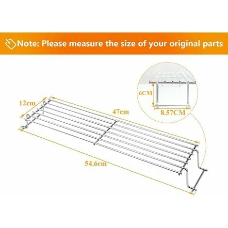 GFTIME 53,2cm 69866 Grille De Cuisson Pour Barbecue à Gaz Weber Spirit I 200 Series 2 Brûleurs Spirit E210 S210 E220 S220 Grill à Gaz Avec 2 Boutons De Commande Avant (à Partir De 2013), Pièces De Rechange Pour Weber Grille De Réchaud 4 GFTIME 53,2cm 69866 Grille De Cuisson Pour Barbecue à Gaz Weber Spirit I 200 Series 2 Brûleurs Spirit E210 S210 E220 S220 Grill à Gaz Avec 2 Boutons De Commande Avant (à Partir De 2013), Pièces De Rechange Pour Weber Grille De Réchaud – Image 2