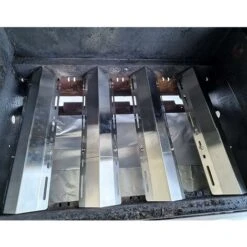 GFTIME 31 à 44CM Universal Brûleur Et 30 à 72 CM Plaque Chauffante Pour Campingaz, Charbroil, Landmann La Plupart Des Grils, Acier Inoxydable Plaque Chauffante Et Brûleur Pièce Rechange Gril à Gaz -Jardin Calme Soldes Magasin 47364351 5