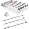 GFTIME 57CM Flavorizer Bar & 71CM Brûleur Pour Weber Spirit 300 Series 3 Brûleurs( Avec Bouton De Commande Latéral), Spirit E310 E320, Weber 700 900, Pour Weber 7508, 7537 Pièces De Rechange Plaque Chauffante En Acier Inoxydable -Jardin Calme Soldes Magasin 47364352 1