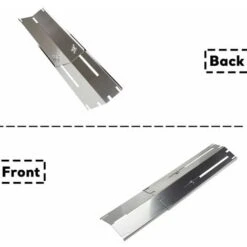 GFTIME 30-53cm Pièces De Rechange De Plaque De Diffuseur De Chaleur Universelle Réglable En Acier Inoxydable Pour Barbecue Grill à Gaz Landmann, Taino, Brinkmann, Charbroil, Uniflame, ProfiCook, Outback, Paquet De 3 -Jardin Calme Soldes Magasin 47364371 4