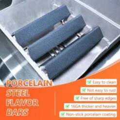 GFTIME 69785 Brûleur Avec 7635 Flavor Barre Accessoire Pour Weber Spirit 200 Serie Weber Spirit I & II 200, E210 E220 S210 S220 Gaz Grill (Avec 2 Boutons De Commande Avant) -Jardin Calme Soldes Magasin 47364380 4