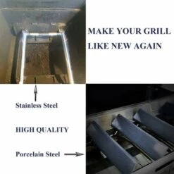 GFTIME 69785 Brûleur Avec 7635 Flavor Barre Accessoire Pour Weber Spirit 200 Serie Weber Spirit I & II 200, E210 E220 S210 S220 Gaz Grill (Avec 2 Boutons De Commande Avant) -Jardin Calme Soldes Magasin 47364380 5