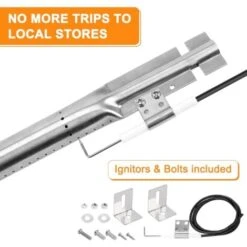 GFTIME 31 à 42CM Brûleur Tubulaire Universel De Rechange Réglable En Acier Inoxydable, S'adapte à La Plupart Des Grilles De Barbecue à Gaz, 3 En Pack -Jardin Calme Soldes Magasin 47364397 3