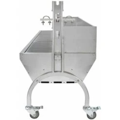 KuKoo Rôtissoire à Charbon En Acier Inoxydable Robuste Pour 90kg De Viandes, Barbecue à Broche Et Grill à Viandes En Acier Inoxydable -Jardin Calme Soldes Magasin 48095461 3