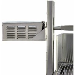 KuKoo Rôtissoire à Charbon En Acier Inoxydable Robuste Pour 90kg De Viandes, Barbecue à Broche Et Grill à Viandes En Acier Inoxydable -Jardin Calme Soldes Magasin 48095461 4