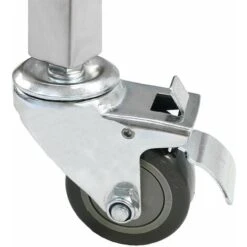 KuKoo Rôtissoire à Charbon En Acier Inoxydable Robuste Pour 90kg De Viandes, Barbecue à Broche Et Grill à Viandes En Acier Inoxydable -Jardin Calme Soldes Magasin 48095461 5