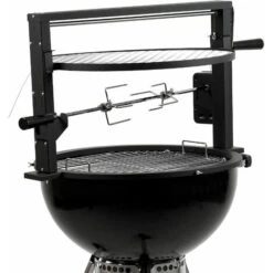 BBQ-Toro Gril Mobile Avec Broche Et Grille Pour Barbecue Sphérique Set De Brochettes -Jardin Calme Soldes Magasin 50200297 4