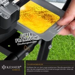 KESSER® Gril électrique Gril De Table 2 en 1 Barbecue Sur Gril Avec Couvercle Et Pieds 2400 watts Maximum Pliable Thermomètre Revêtement Antiadhésif Plaque Pour Grillade Table De Rangement 2 11 KESSER® Gril électrique Gril De Table 2 en 1 Barbecue Sur Gril Avec Couvercle Et Pieds 2400 watts Maximum Pliable Thermomètre Revêtement Antiadhésif Plaque Pour Grillade Table De Rangement 2 -Jardin Calme Soldes Magasin 50753071 5