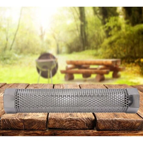12 '' Premium Pellet Smoker Tube En Acier Inoxydable Hexagonal Barbecue Générateur De Fumée 5 Heures De Fumée Billable Pour Ajouter Une Saveur Extra-Fumée Pour Tous Les Aliments Grillés -Versailles 7 12 '' Premium Pellet Smoker Tube En Acier Inoxydable Hexagonal Barbecue Générateur De Fumée 5 Heures De Fumée Billable Pour Ajouter Une Saveur Extra-Fumée Pour Tous Les Aliments Grillés -Versailles – Image 5