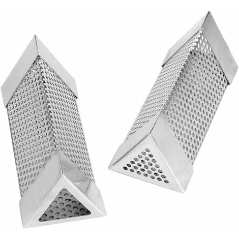 2pcs BBQ Grill Smoker Tube Mesh Tube Pellets Smoke Box 6in -Versailles 4 2pcs BBQ Grill Smoker Tube Mesh Tube Pellets Smoke Box 6in -Versailles – Image 2