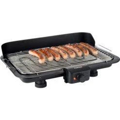 KORONA Barbecue-Tischgrill 46117 XXL Grillfläche 51x30cm Schwarz