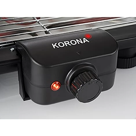 KORONA Barbecue-Tischgrill 46117 XXL Grillfläche 51x30cm Schwarz 4 KORONA Barbecue-Tischgrill 46117 XXL Grillfläche 51x30cm Schwarz – Image 2