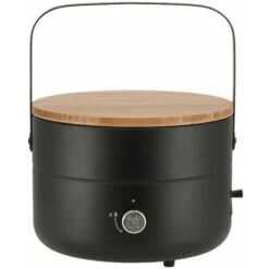 Barbecue Au Gaz Portable MB-100 2500 W Noir Mestic