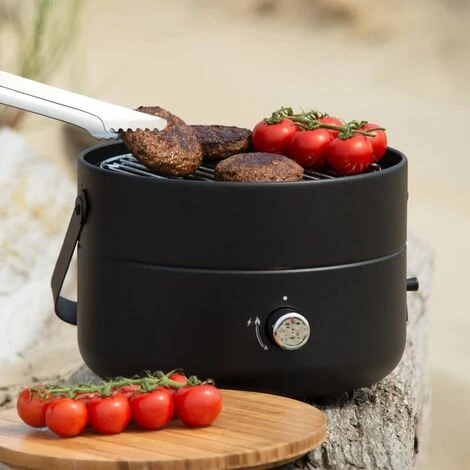 Barbecue Au Gaz Portable MB-100 2500 W Noir Mestic 3 Barbecue Au Gaz Portable MB-100 2500 W Noir Mestic – Image 2