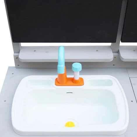 Cuisine D'extérieur Pour Enfant En Bois Peint 5 Cuisine D'extérieur Pour Enfant En Bois Peint – Image 3