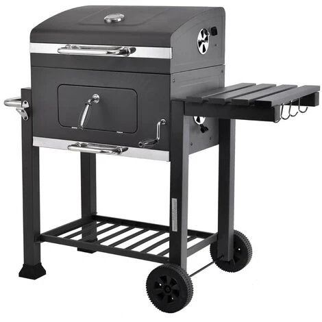 Barbecue Grill Charbon De Bois - 118 X 67 X 108 Cm - MaxxGarden 3 Barbecue Grill Charbon De Bois - 118 X 67 X 108 Cm - MaxxGarden