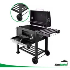 Barbecue Grill Charbon De Bois - 118 X 67 X 108 Cm - MaxxGarden 9 Barbecue Grill Charbon De Bois - 118 X 67 X 108 Cm - MaxxGarden -Jardin Calme Soldes Magasin 54009937 3