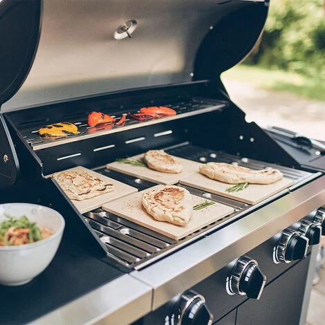 ENDERS - Set De 4 Mini Pierre à Pizza - Accessoires De Barbecues - Préparations De Plusieurs Pizzas Individuelles - Accessoires Pour Grills 5 ENDERS - Set De 4 Mini Pierre à Pizza - Accessoires De Barbecues - Préparations De Plusieurs Pizzas Individuelles - Accessoires Pour Grills – Image 3