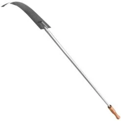 Tisonnier Four à Bois Acier Racloir De Cendres 31 Cm Manche 116cm BRIXO