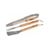 Set De 3 Ustensiles Barbecue En Inox Et Bois 1 Set De 3 Ustensiles Barbecue En Inox Et Bois -Jardin Calme Soldes Magasin 55081739 1