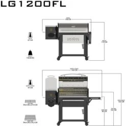Barbecue LOUISIANA GRILLS 1200 Founders Legacy à Pellets - Polyvalence De Cuisson 8 En 1 - Connectivité Wifi Et Bluetooh Intégrées 7 Barbecue LOUISIANA GRILLS 1200 Founders Legacy à Pellets - Polyvalence De Cuisson 8 En 1 - Connectivité Wifi Et Bluetooh Intégrées -Jardin Calme Soldes Magasin 55943677 3