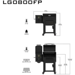 Barbecue LOUISIANA GRILLS 800 Founders Premiere à Pellets - Polyvalence De Cuisson 8 En 1 - Connectivité Wifi Et Bluetooh Intégrées 7 Barbecue LOUISIANA GRILLS 800 Founders Premiere à Pellets - Polyvalence De Cuisson 8 En 1 - Connectivité Wifi Et Bluetooh Intégrées -Jardin Calme Soldes Magasin 55943692 3