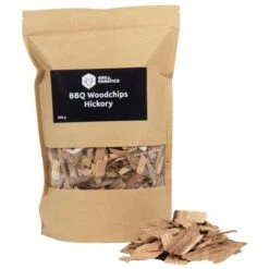 Copeaux De Bois FARGAU - Hickory - Pour Fumage à Chaud Ou à Froid - Sachet 500g