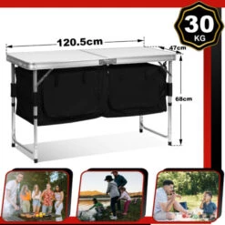 Randaco Cuisine De Camping 2 Compartiments 2 étagères - Meuble De Rangement Cuisine, Cuisine De Camping, Equipement Camping - Noir 8 Randaco Cuisine De Camping 2 Compartiments 2 étagères - Meuble De Rangement Cuisine, Cuisine De Camping, Equipement Camping - Noir -Jardin Calme Soldes Magasin 56114178 2