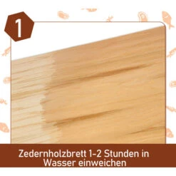 Randaco 6X Planches à Griller Planche à Fumer Planche à Griller Planche En Cèdre BBQ -Jardin Calme Soldes Magasin 56396103 2