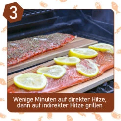 Randaco 6X Planches à Griller Planche à Fumer Planche à Griller Planche En Cèdre BBQ -Jardin Calme Soldes Magasin 56396103 4