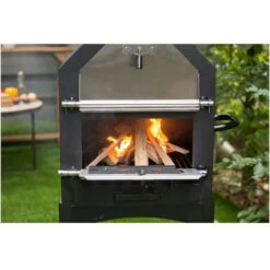 Four A Pizza LORENZO - L.64,5 X P.47,5 X H.162 Cm - Noir 11 Four A Pizza LORENZO - L.64,5 X P.47,5 X H.162 Cm - Noir -Jardin Calme Soldes Magasin 57270067 5