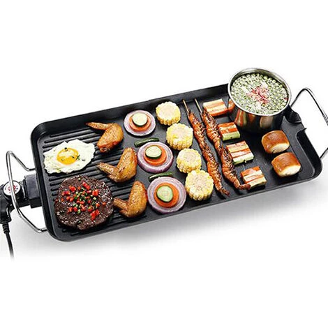 Barbecue Électrique Rectangulaire 6828cm 4 Barbecue Électrique Rectangulaire 6828cm – Image 2