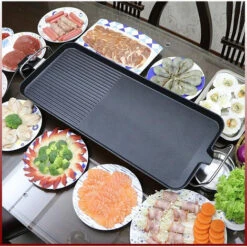 Barbecue Électrique Rectangulaire 6828cm 10 Barbecue Électrique Rectangulaire 6828cm -Jardin Calme Soldes Magasin 57342117 4