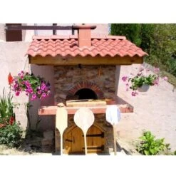 Four à Pizza Et à Pain L'Elémentaire Mini - Usage Domestique -Jardin Calme Soldes Magasin 58842117 2