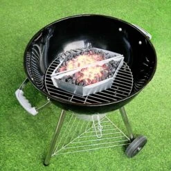 Premier® 7403 Paniers à Charbon En Acier Inoxydable Pour Barbecue Weber Et Toutes Les Autres Cheminées, Weber 57 Cm Kettle Grills, Weber One Touch And Master Touch Charcoal Grill à Charbon, Lot De 2 -Jardin Calme Soldes Magasin 60551246 3