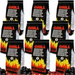 Briquettes De Charbon De Bois 27kg Pour Barbecue Sac De Charbon Bois BBQ Grill