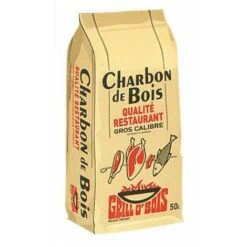 Charbon De Bois Grill O Bois 50 Litres Qualité Restaurant - GRILL O'BOIS